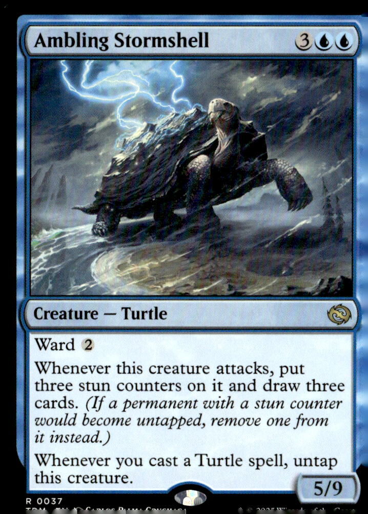 Tarkir: Dragonstorm #37 Ambling Stormshell