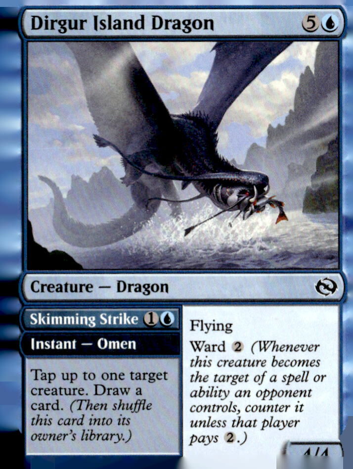 Tarkir: Dragonstorm #40 Dirgur Island Dragon