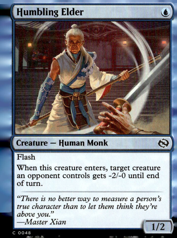 Tarkir: Dragonstorm #48 Humbling Elder