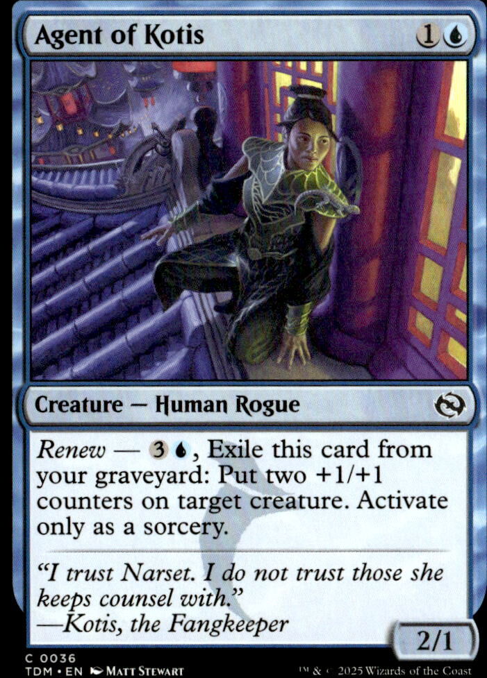 Tarkir: Dragonstorm #36 Agent of Kotis