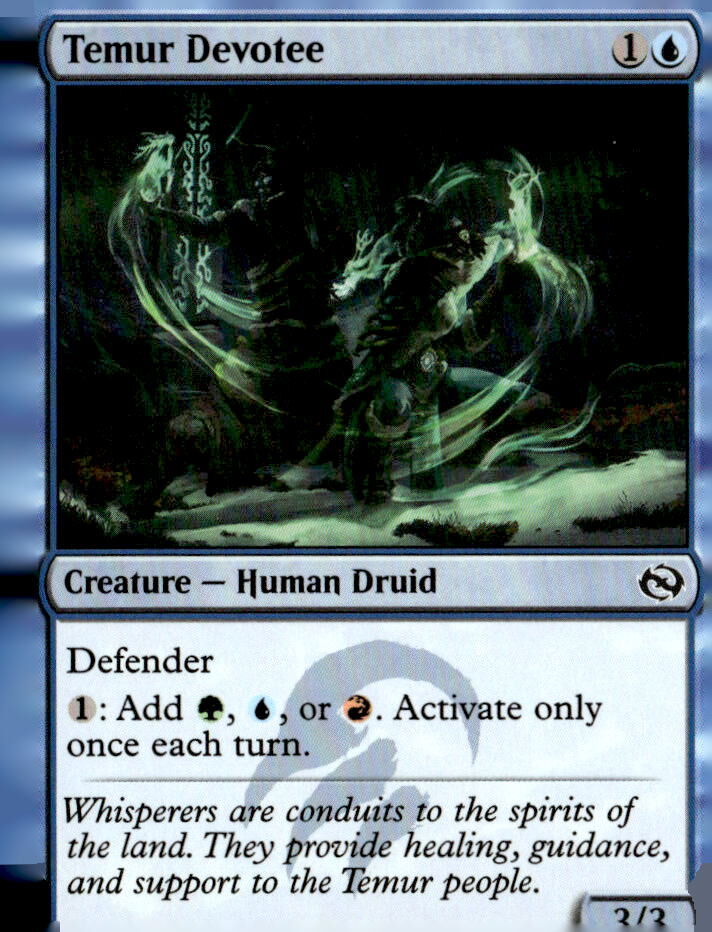 Tarkir: Dragonstorm #61 Temur Devotee