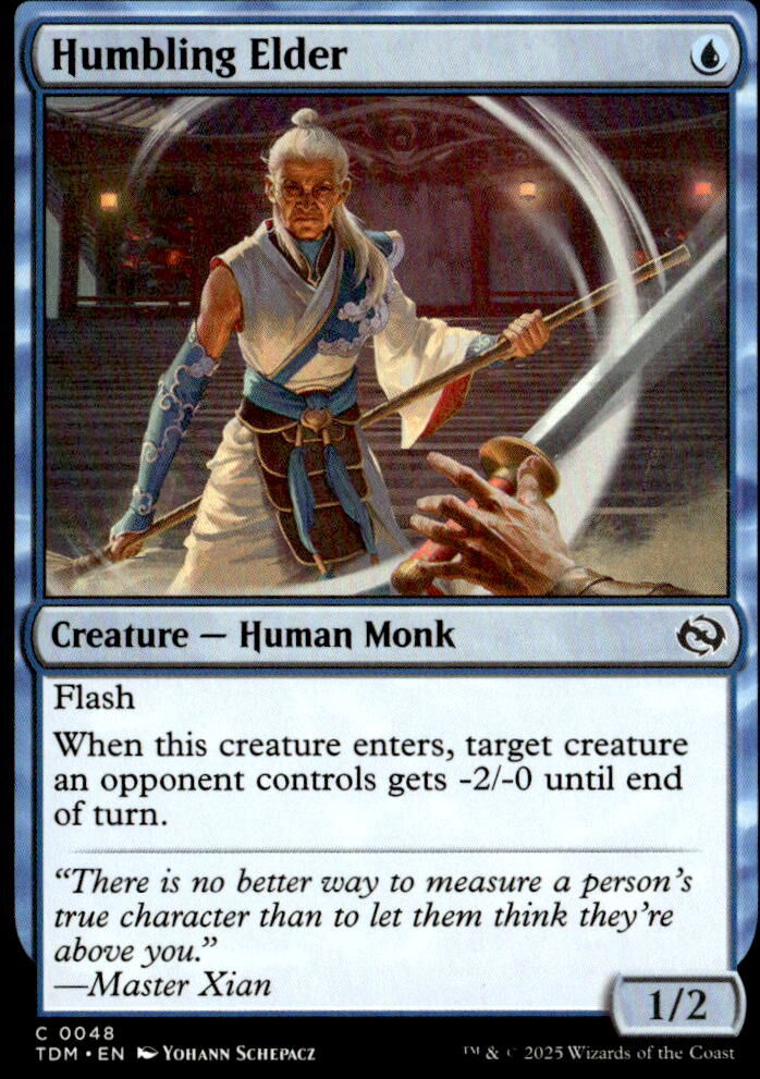 Tarkir: Dragonstorm #48 Humbling Elder
