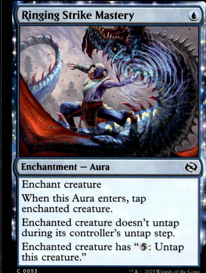 Tarkir: Dragonstorm #53 Ringing Strike Mastery