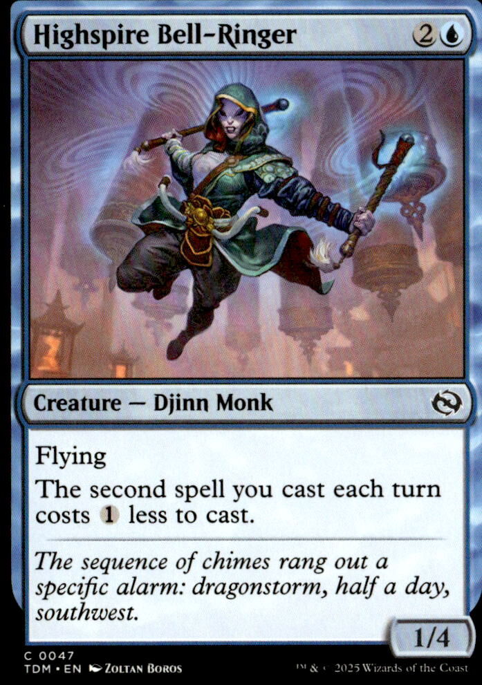Tarkir: Dragonstorm #47 Highspire Bell-Ringer