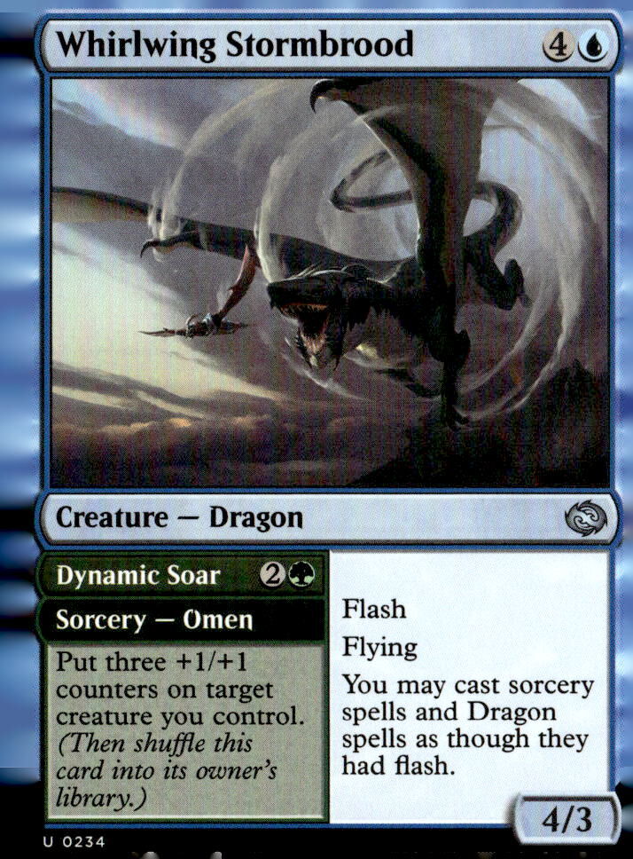 Tarkir: Dragonstorm #234 Whirlwing Stormbrood