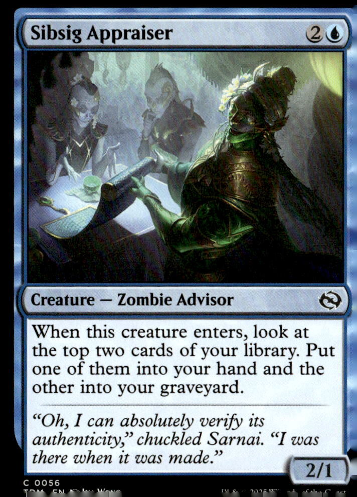 Tarkir: Dragonstorm #56 Sibsig Appraiser