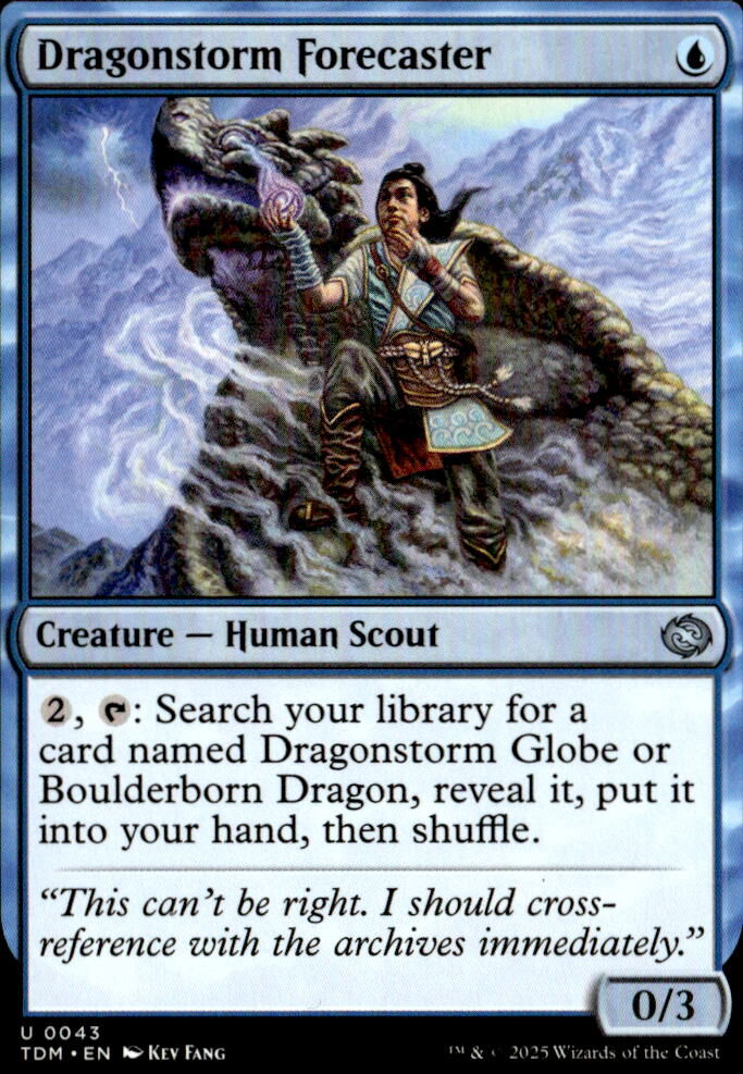 Tarkir: Dragonstorm #43 Dragonstorm Forecaster
