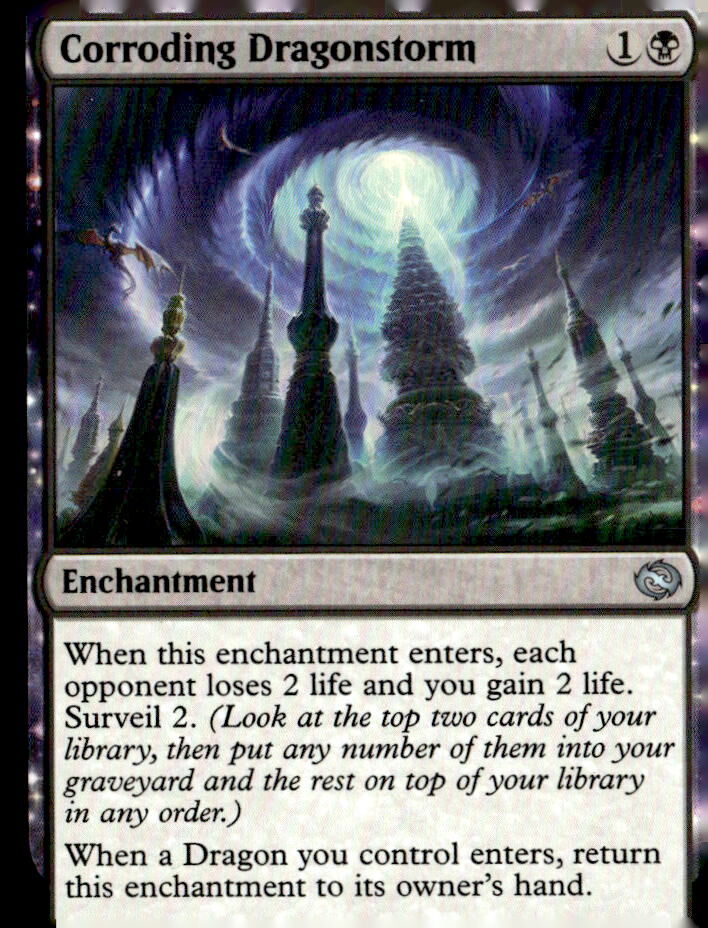 Tarkir: Dragonstorm #75 Corroding Dragonstorm