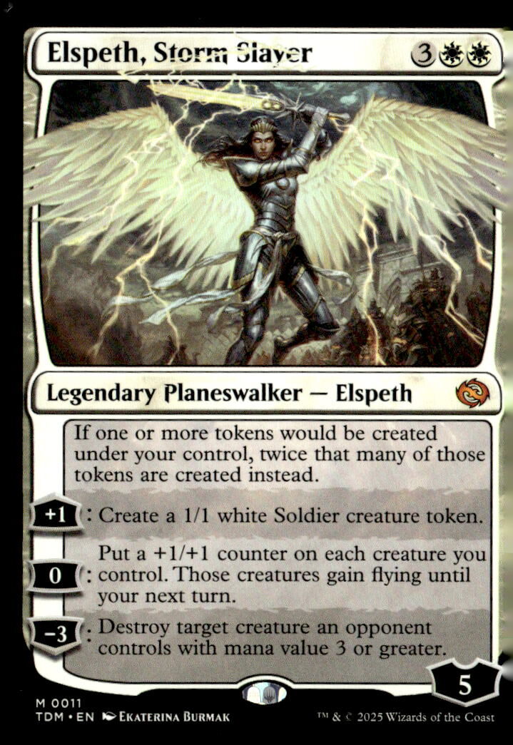 Tarkir: Dragonstorm #11 Elspeth, Storm Slayer