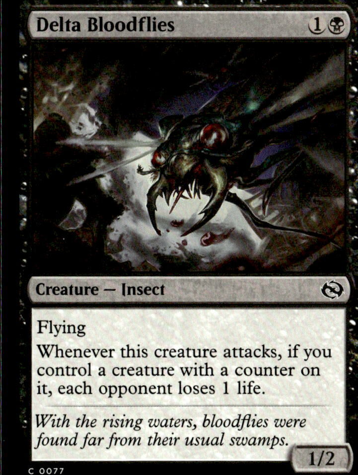 Tarkir: Dragonstorm #77 Delta Bloodflies