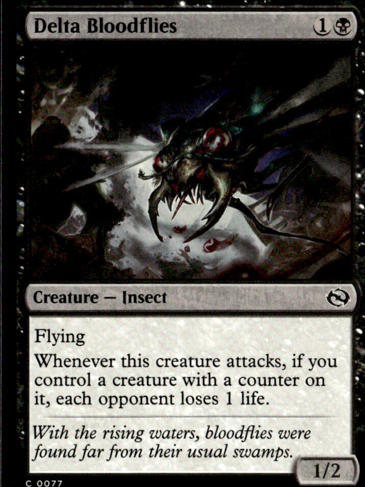 Tarkir: Dragonstorm #77 Delta Bloodflies