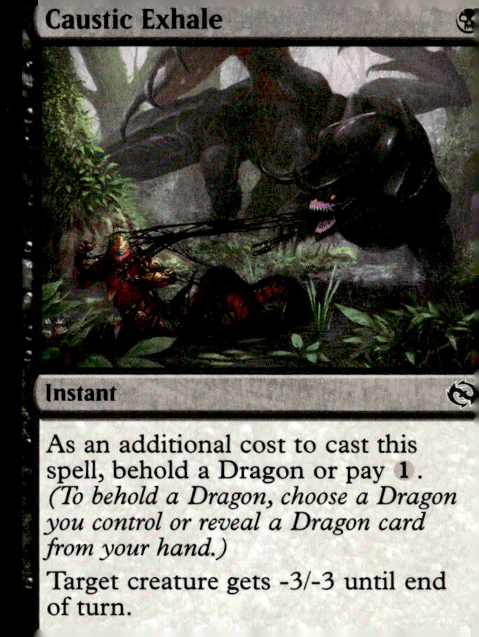 Tarkir: Dragonstorm #74 Caustic Exhale