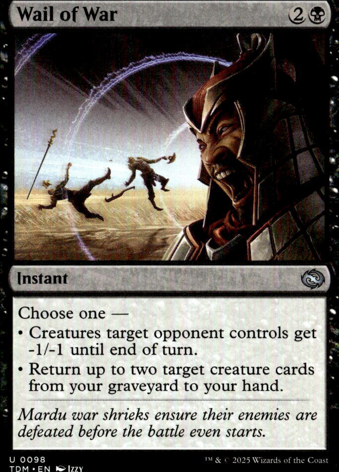 Tarkir: Dragonstorm #98 Wail of War