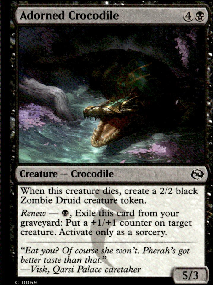 Tarkir: Dragonstorm #69 Adorned Crocodile