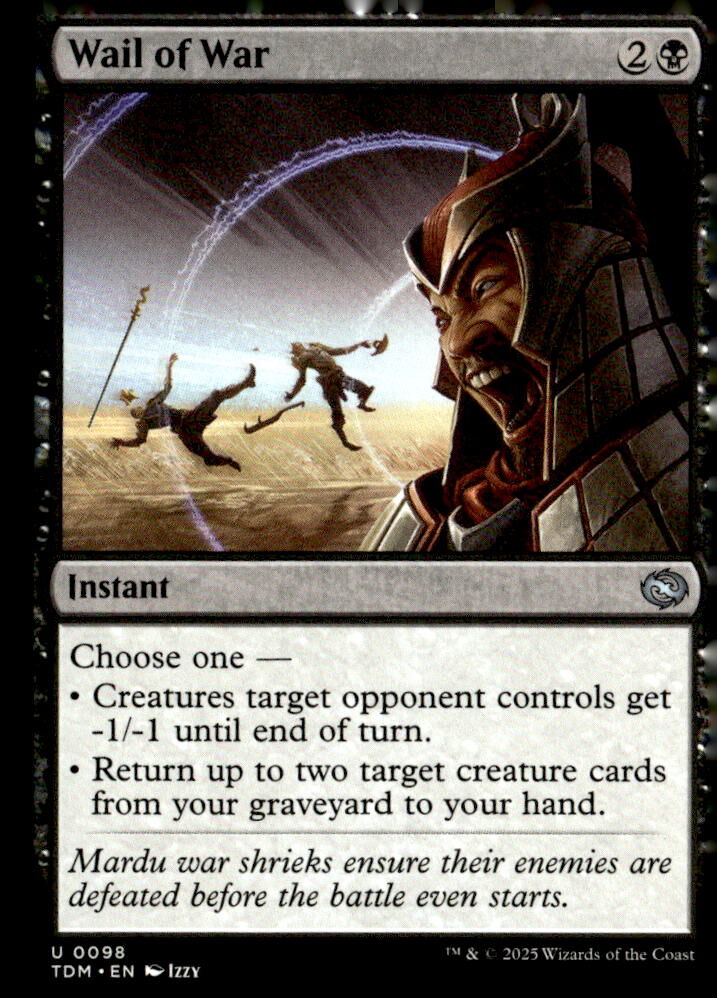 Tarkir: Dragonstorm #98 Wail of War