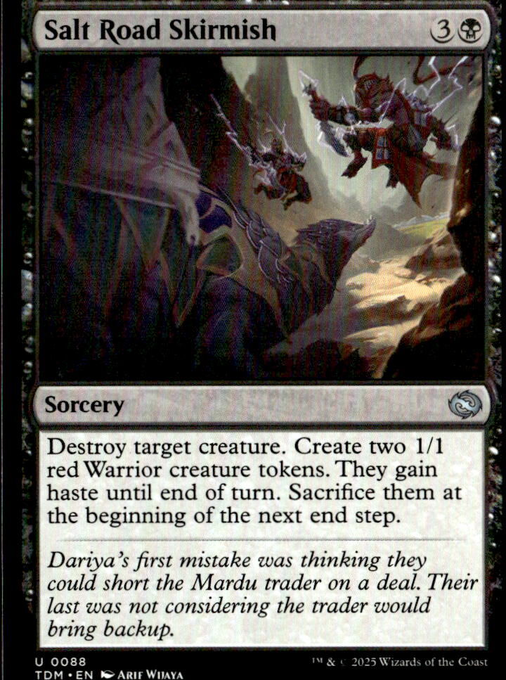 Tarkir: Dragonstorm #88 Salt Road Skirmish