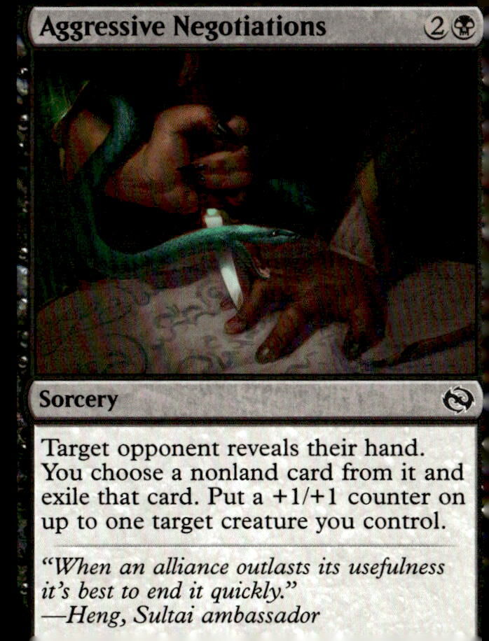 Tarkir: Dragonstorm #70 Aggressive Negotiations