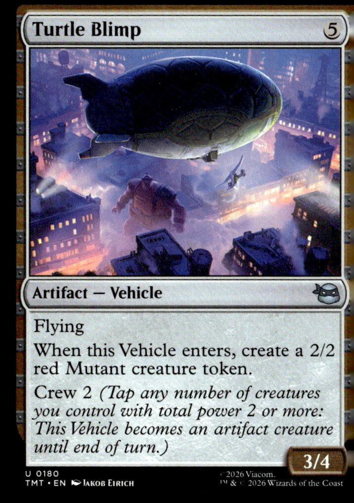 Teenage Mutant Ninja Turtles #180 Turtle Blimp