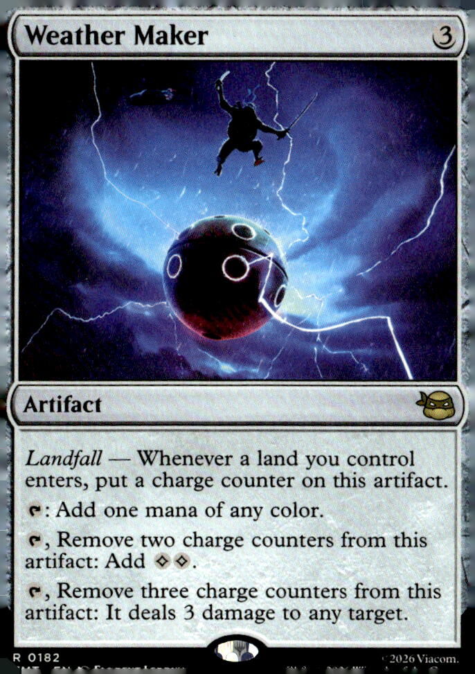 Teenage Mutant Ninja Turtles #182 Weather Maker