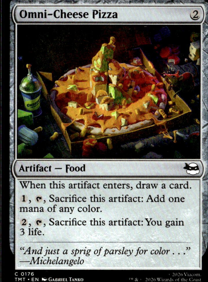 Teenage Mutant Ninja Turtles #176 Omni-Cheese Pizza