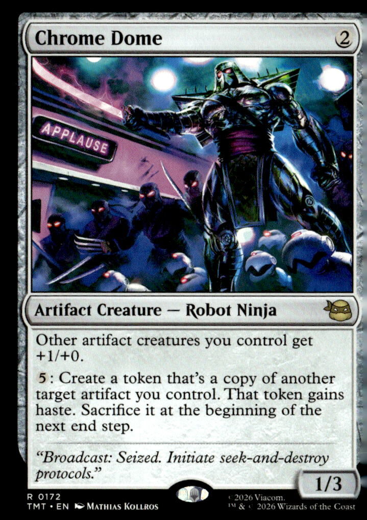 Teenage Mutant Ninja Turtles #172 Chrome Dome