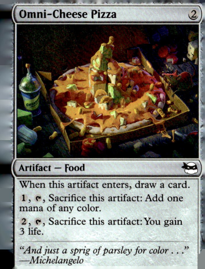 Teenage Mutant Ninja Turtles #176 Omni-Cheese Pizza