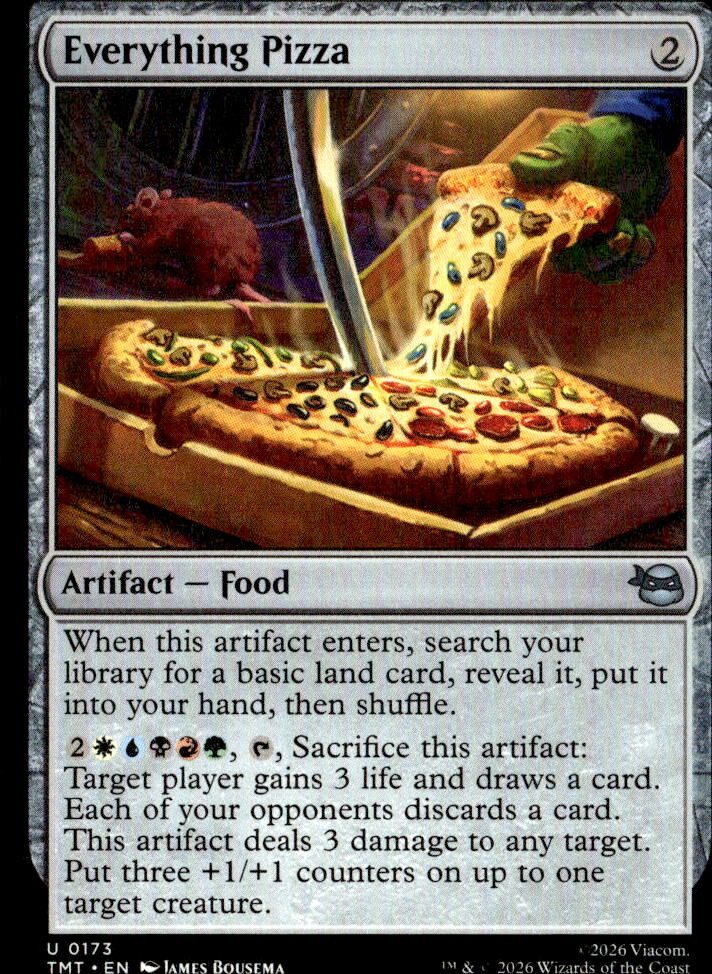 Teenage Mutant Ninja Turtles #173 Everything Pizza