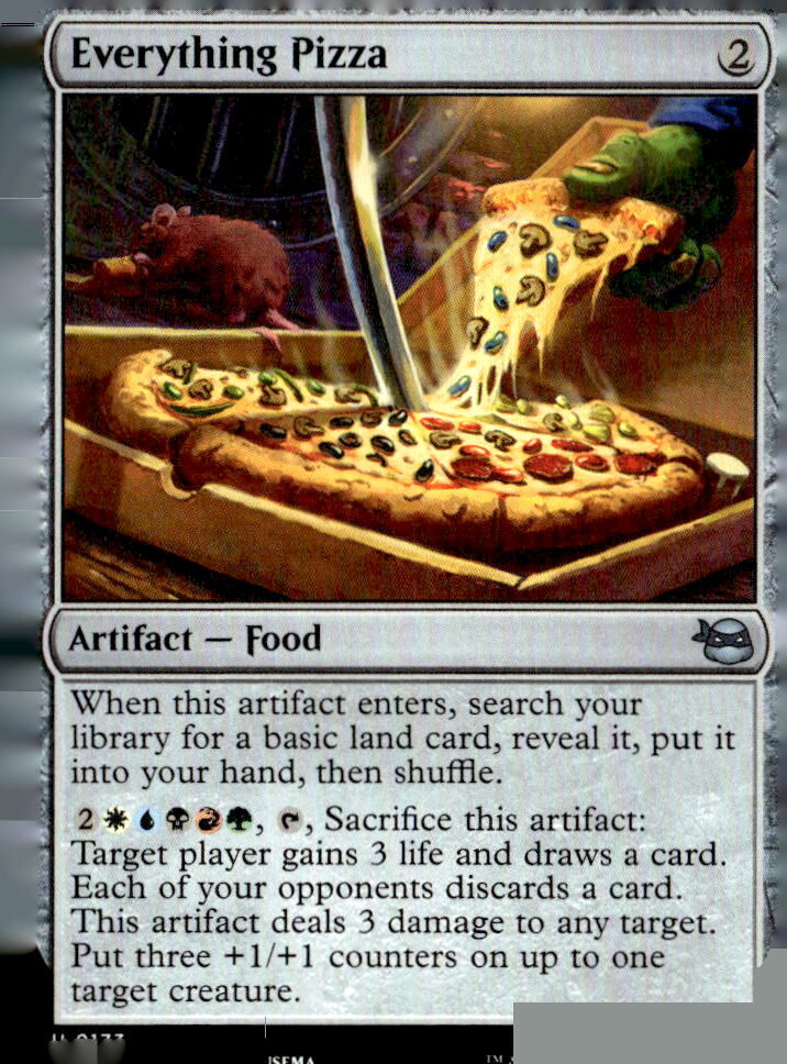 Teenage Mutant Ninja Turtles #173 Everything Pizza