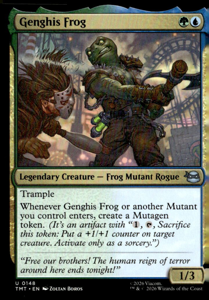 Teenage Mutant Ninja Turtles #148 Genghis Frog