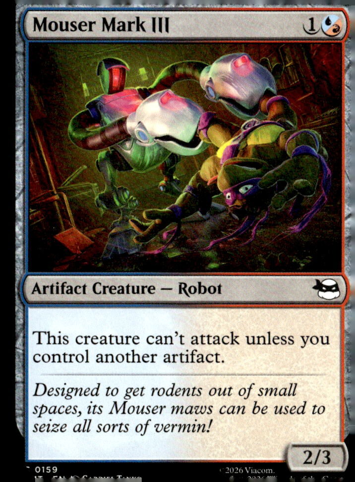 Teenage Mutant Ninja Turtles #159 Mouser Mark III