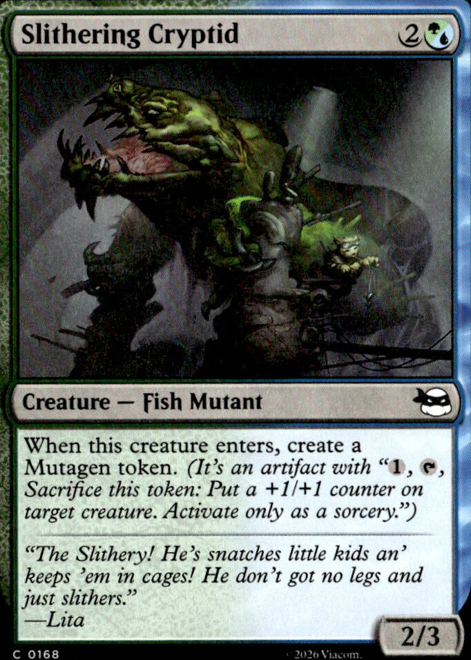 Teenage Mutant Ninja Turtles #168 Slithering Cryptid