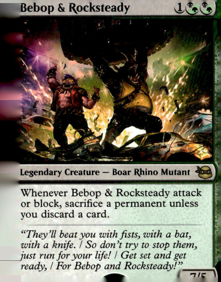 Teenage Mutant Ninja Turtles #140 Bebop & Rocksteady