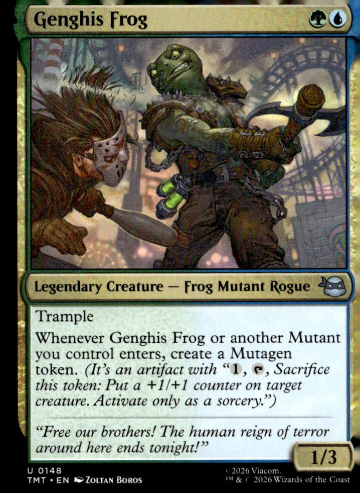 Teenage Mutant Ninja Turtles #148 Genghis Frog
