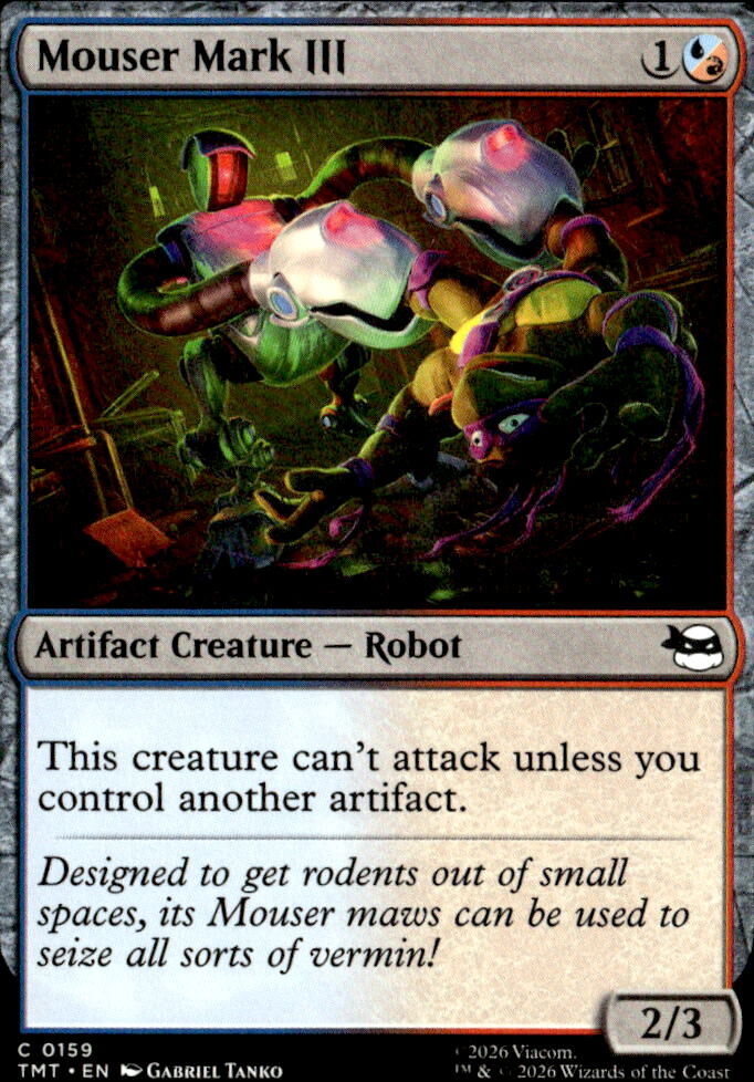 Teenage Mutant Ninja Turtles #159 Mouser Mark III