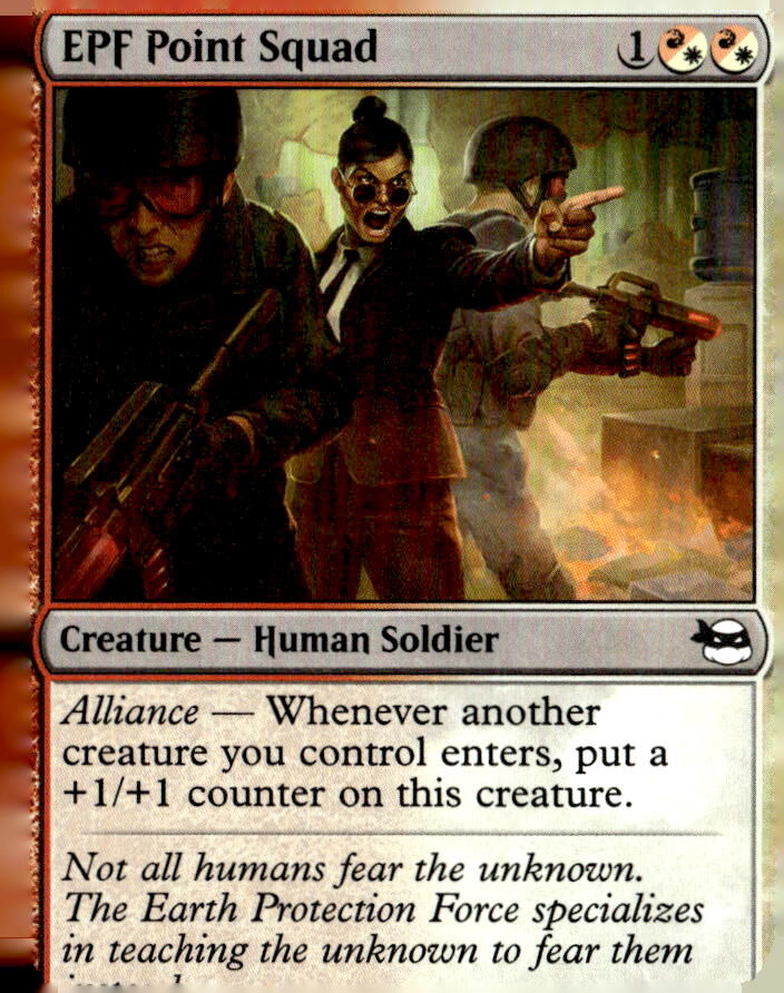 Teenage Mutant Ninja Turtles #145 EPF Point Squad