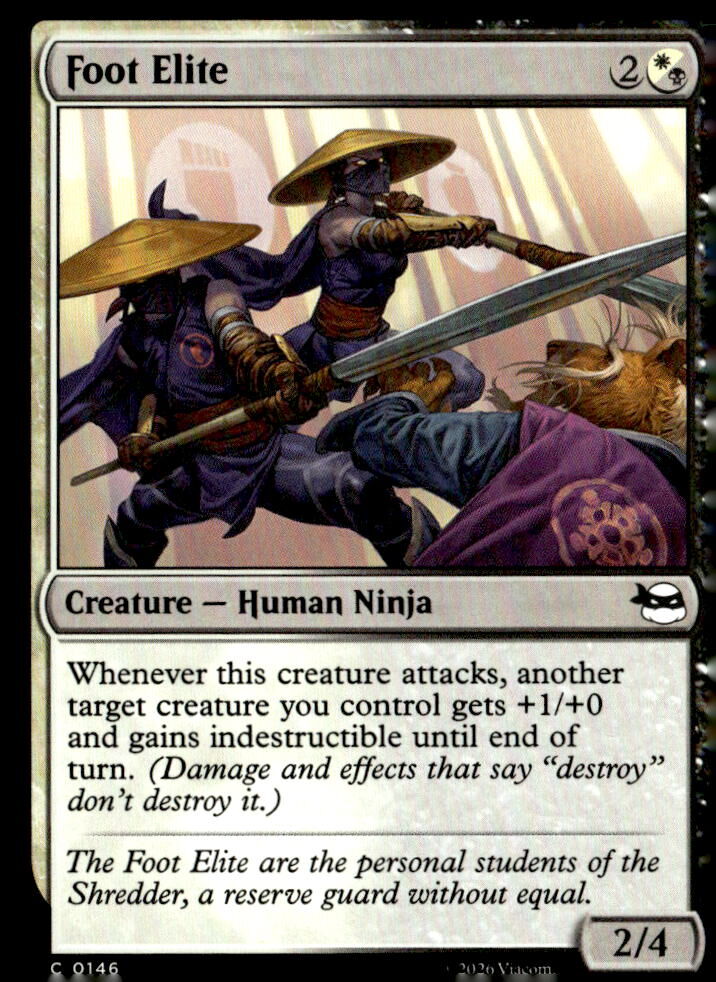 Teenage Mutant Ninja Turtles #146 Foot Elite