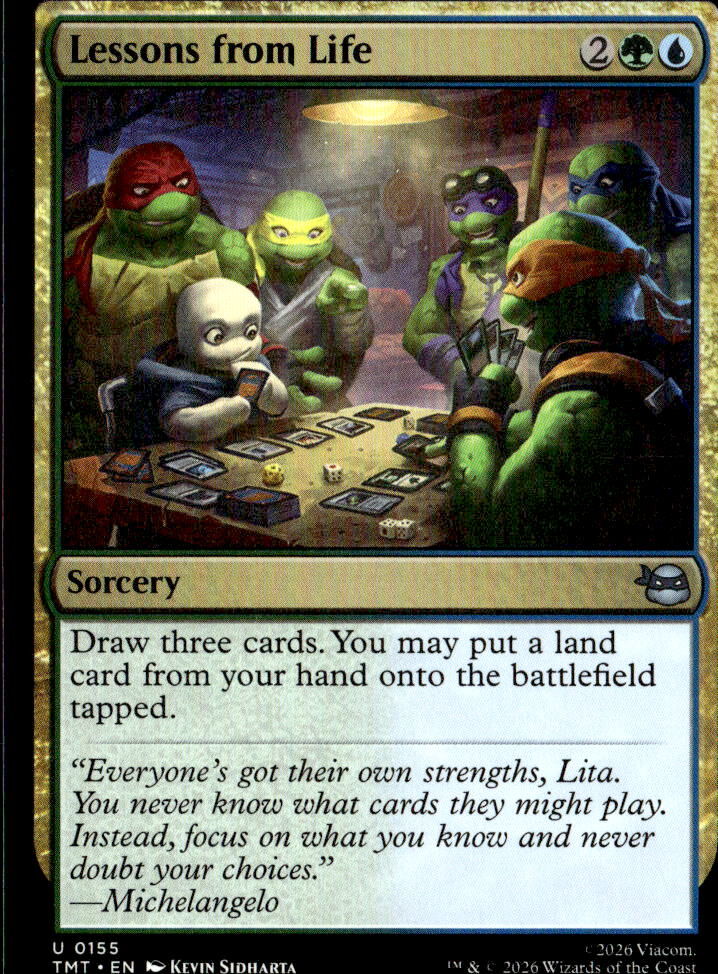 Teenage Mutant Ninja Turtles #155 Lessons from Life