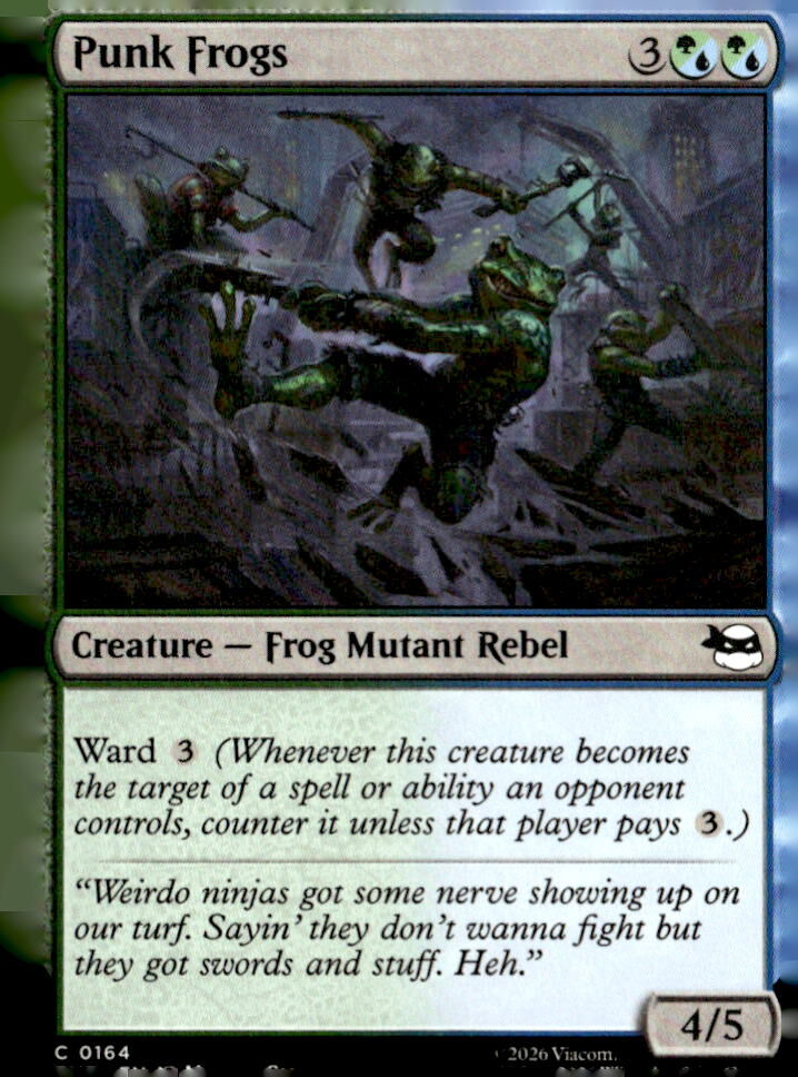 Teenage Mutant Ninja Turtles #164 Punk Frogs