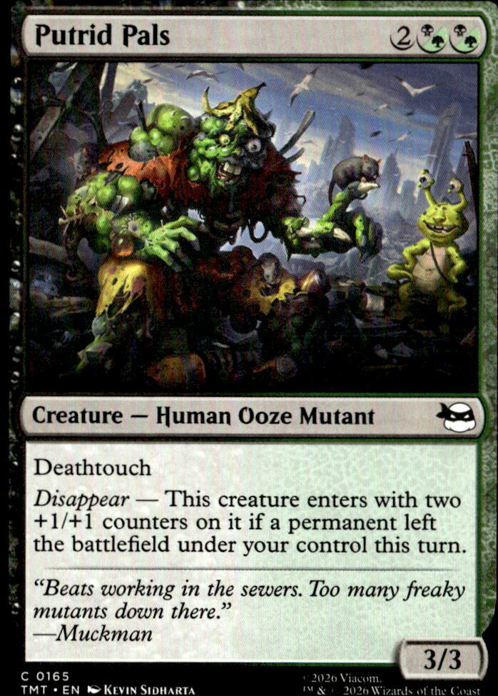 Teenage Mutant Ninja Turtles #165 Putrid Pals