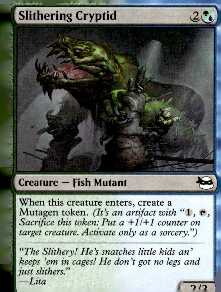 Teenage Mutant Ninja Turtles #168 Slithering Cryptid