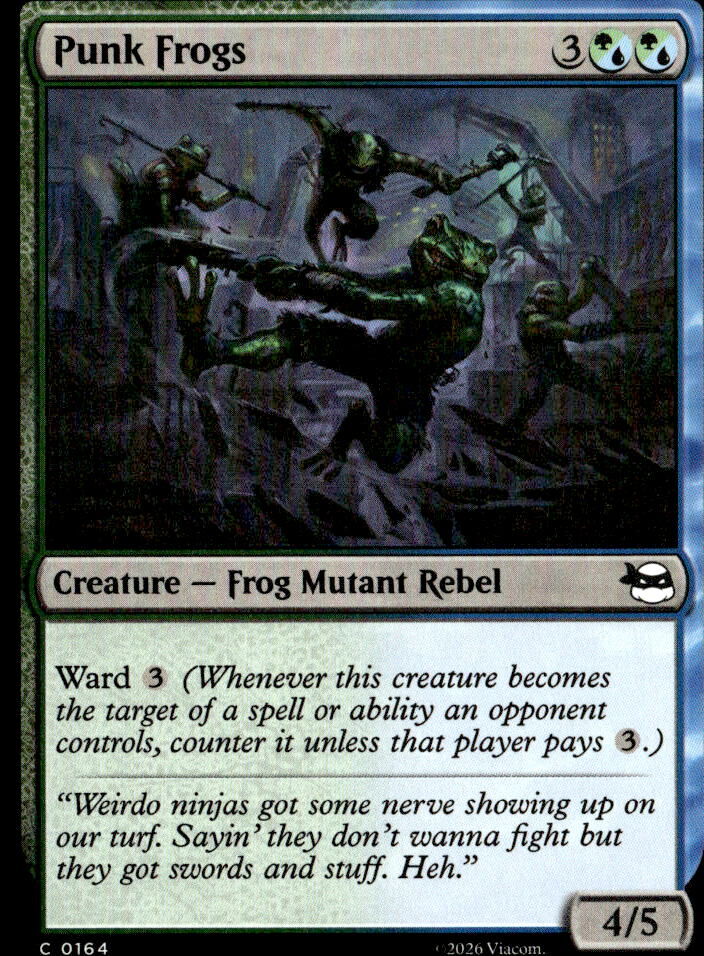 Teenage Mutant Ninja Turtles #164 Punk Frogs