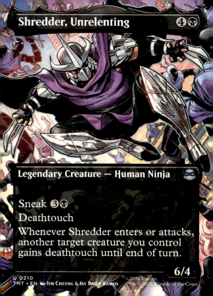 Teenage Mutant Ninja Turtles #74 Shredder, Unrelenting