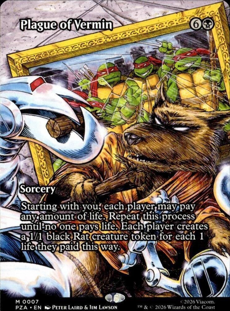 Teenage Mutant Ninja Turtles Eternal-Legal #7 Plague of Vermin (Borderless)