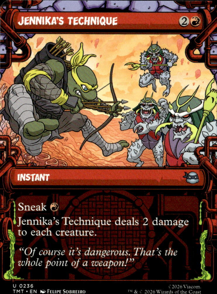 Teenage Mutant Ninja Turtles #236 Jennika's Technique (Showcase)