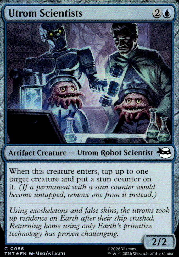 Teenage Mutant Ninja Turtles #56 Utrom Scientists