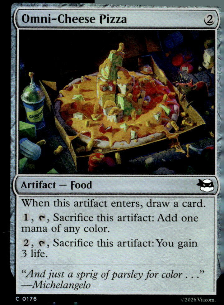 Teenage Mutant Ninja Turtles #176 Omni-Cheese Pizza