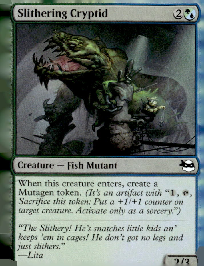 Teenage Mutant Ninja Turtles #168 Slithering Cryptid