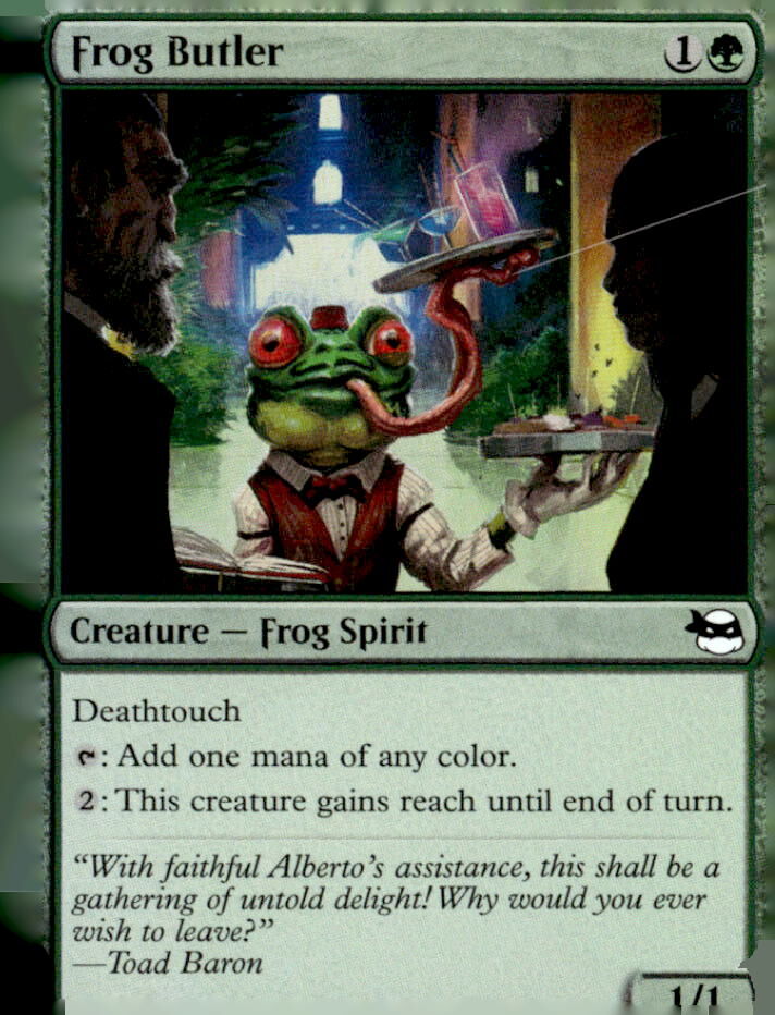 Teenage Mutant Ninja Turtles #114 Frog Butler