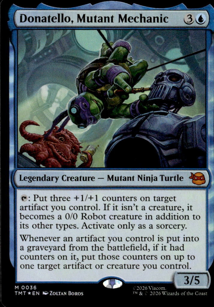 Teenage Mutant Ninja Turtles #36 Donatello, Mutant Mechanic