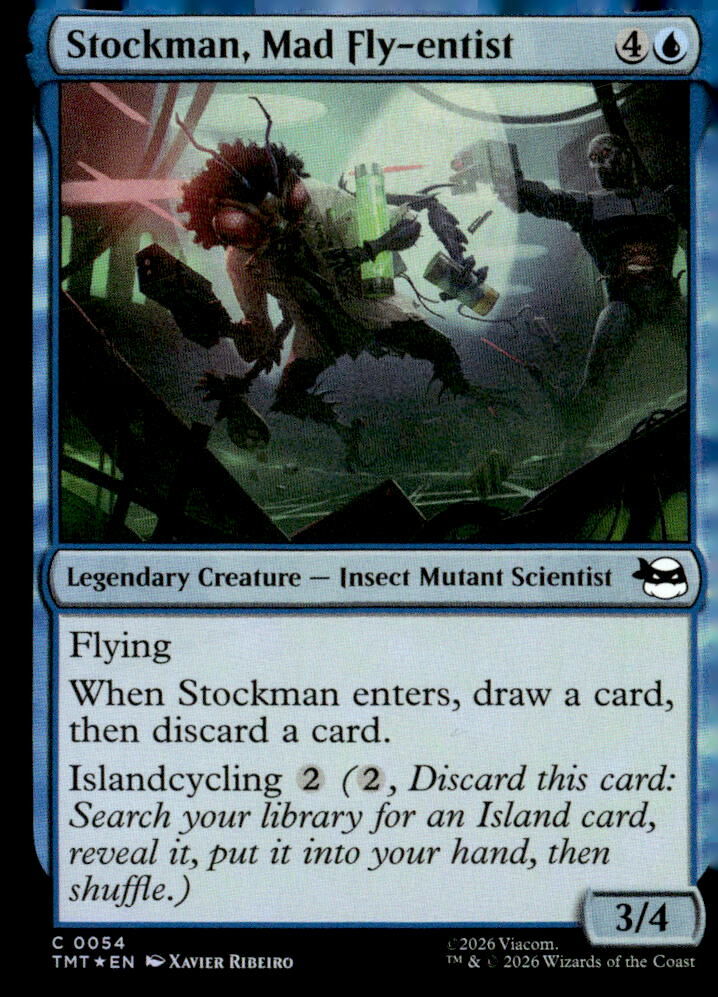 Teenage Mutant Ninja Turtles #54 Stockman, Mad Fly-entist